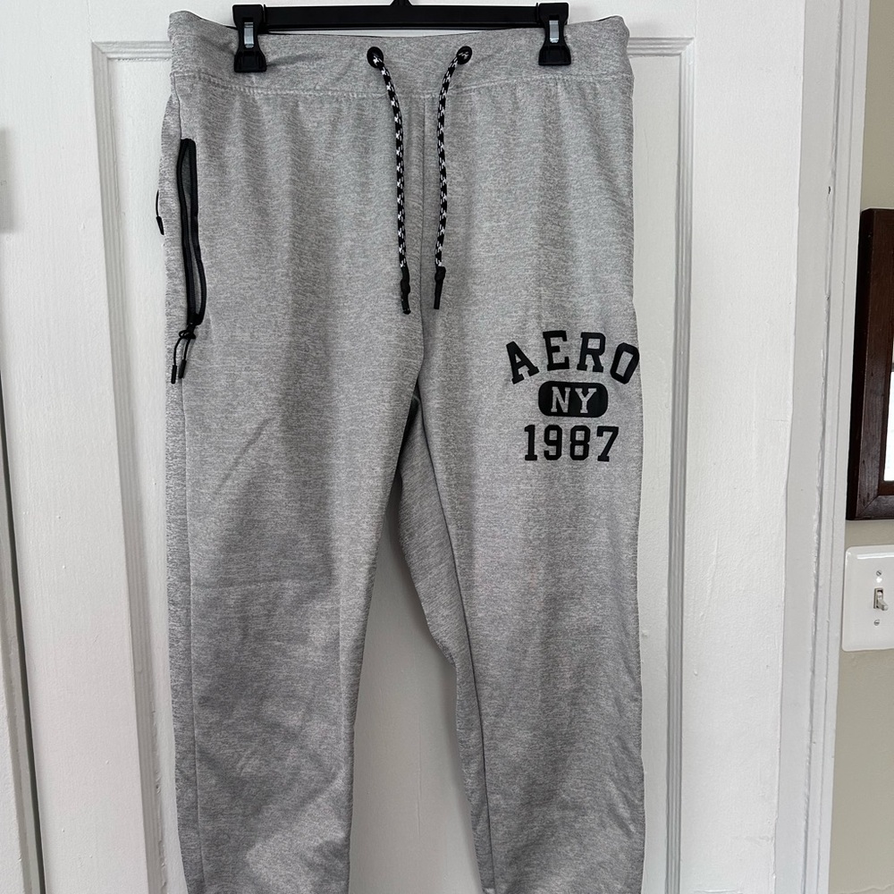 Aeropostale Gray Men's Jogger Pants
